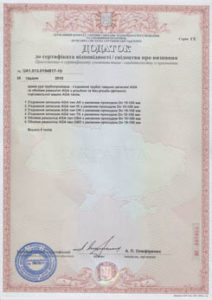 Certyfikat zgodności Ukraina